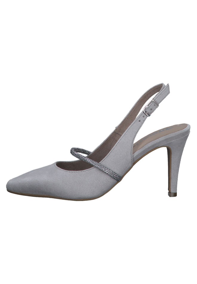 Femmes Talons Classiques Gabor | Gris Clair Exclusif